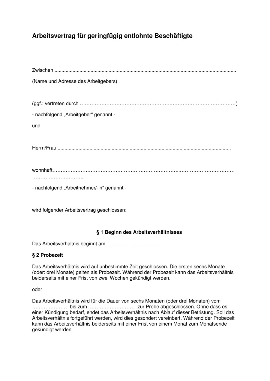 Kündigung arbeitsvertrag muster kostenlos pdf